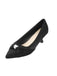 Black Twist Beading Kitten Heels Shoes, vintage shoes, retro heels - perfect for women who love vintage and retro fashion