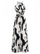 Black & White 1940s Cow Skin Halter Jumpsuit - vintage jumpsuit, retro fashion, classic black