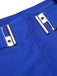 Blue 1930s Halter Lemon Belted Swimsuit — 1930s poolside glamour meets sun-drenched confidence
