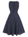 1940s Lace Patchwork Polka Dots | 1940s | vintage dress, retro fashion