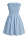 Blue 1940s Dress