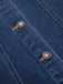 Blue 1950s Puff Sleeve Denim Cropped Coat - vintage fashion, retro style