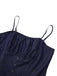 Blue 1960s Spaghetti Strap Ruched Mini Dress - vintage dress, retro fashion