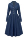 1970s Notched Collar Long Denim | 1970s | vintage dress, retro fashion