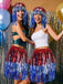 Blue & Red Hat 4