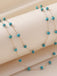 Bohemian Double Layered Turquoise Bead Necklace - vintage jewelry, Art Deco for vintage lovers