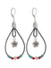 Bohemian Floral Beaded Earrings 2