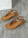 Bohemian Style Flip-Flop Tassel Sandals, vintage shoes, retro heels - perfect for women who love vintage and retro fashion