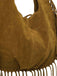Boho Fringe Suede Hobo Shoulder Bag - vintage fashion, retro style