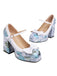 Bowknot Floral High Heel Shoes: timeless style reimagined