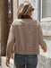 Brown 1950s Lapel Plaid Zipper Jacket - vintage fashion, retro style