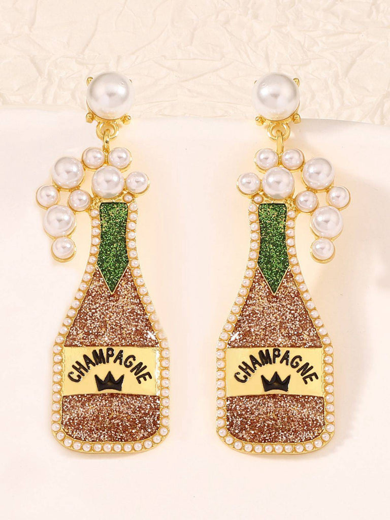 This Carnival Bottle Earrings carries vintage stories waiting to be told