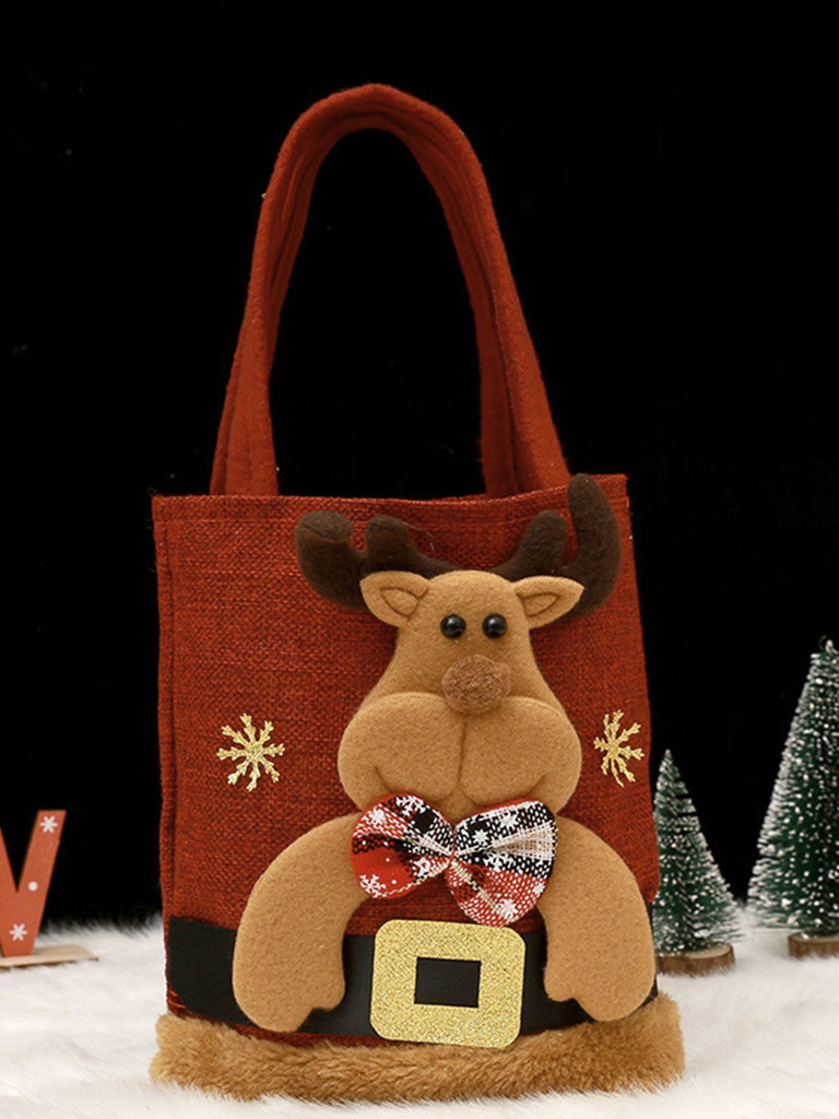 Christmas 3D Gift Candy Handbag: vintage detail work for the woman who notices