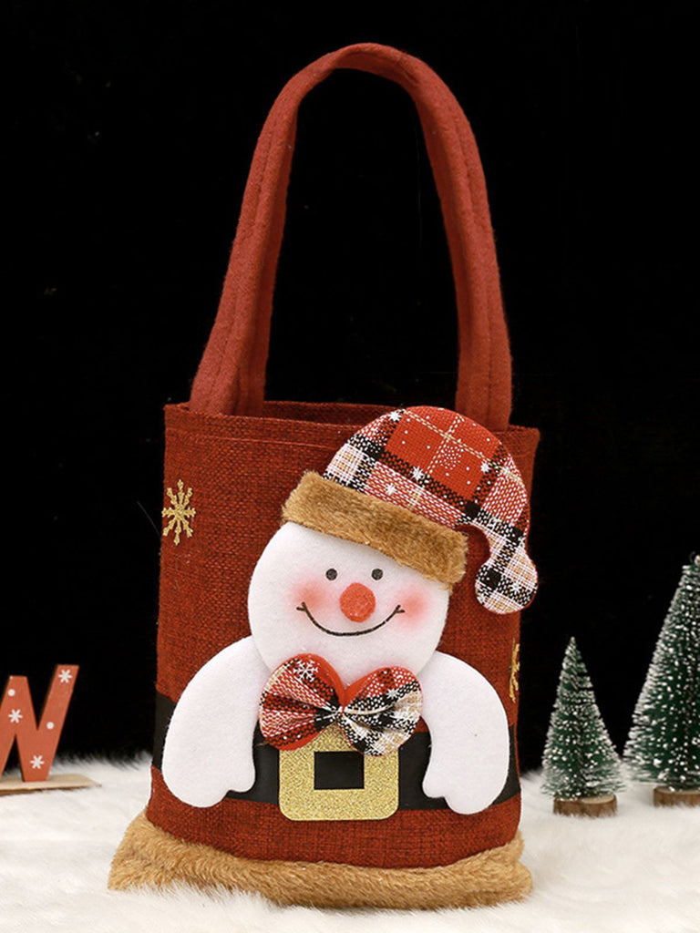 This Christmas 3D Gift Candy Handbag carries vintage stories waiting to be told