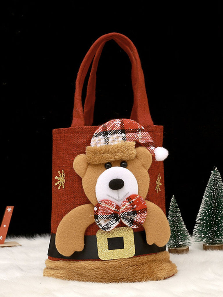 Christmas 3D Gift Candy Handbag — vintage elegance in the palm of her hand