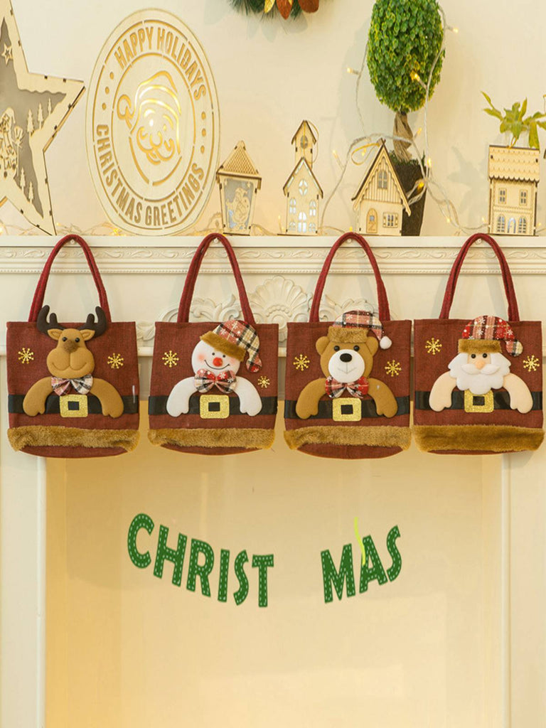 Christmas 3D Gift Candy Handbag — the vintage finishing touch that makes her outfit sing