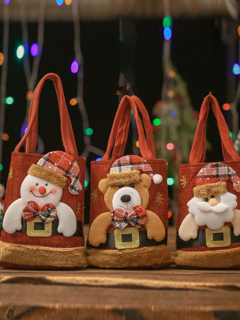 Christmas 3D Gift Candy Handbag — vintage elegance in the palm of her hand