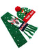 Christmas Knit Hat & Scarf Set - vintage fashion, retro style