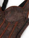 Coffee Steampunk Strap Gothic Corset: timeless style reimagined