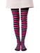 Color-Contrasted Stripe Tights Pantyhose - vintage fashion, retro style