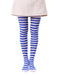 Color-Contrasted Stripe Tights Pantyhose - vintage fashion, retro style
