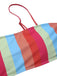 [Plus Size] Colorful 1950s Vertical Stripe Swimsuit, vintage swimsuit, pin-up swimwear - perfect for women who love vintage and retro fashion