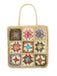 Cream-Color-Bohemian-Patchwork-Woven-Crochet-Bag