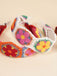 Crochet Floral Boho Headband Hair Accessory - vintage accessory, 1920s style for vintage lovers