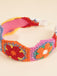 Crochet Floral Boho Headband Hair Accessory - vintage accessory, 1920s style for vintage lovers
