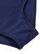 This Dark Blue 1940s Striped Ruffled Swimsuit carries 1940s vacation dreams in every stitch
