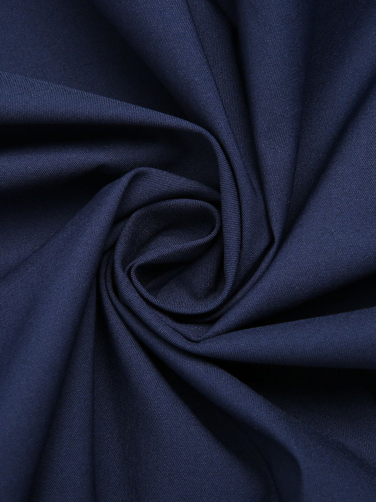 Dark Blue Gray 1960s Solid Umbrella Skirt, vintage skirt, retro style - perfect for women who love vintage and retro fashion
