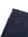 Deep Blue 1950s Denim Straight Leg Pants - vintage fashion, retro style