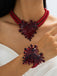 Deep Red 1970s Vintage Classic Accessory 2