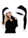 Extended Length Fluffy Christmas Hat - vintage fashion, retro style