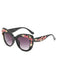 Floral Plastic Gradient Sunglasses: timeless style reimagined