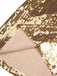 Gold 1970s Solid Sequined Mini Party Dress - vintage dress, retro fashion, glamorous gold