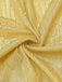Gold 1980s Metallic Wrap Bow Detail Cover Up - vintage fashion, retro style, glamorous gold