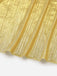Gold 1980s Metallic Wrap Bow Detail Cover Up - vintage fashion, retro style, glamorous gold