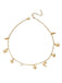 Gold Bohemian Shell Starfish Pearl Layered Necklace - vintage accessory, retro jewelry, classic style for vintage lovers