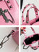 Gothic PU Leather Punk Studded Handbag - vintage fashion, retro style