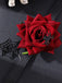 Gothic Spider Web & Rose Choker Collar Necklace, vintage fashion, retro style - perfect for women who love vintage and retro fashion