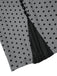 Gray 1960s Boat Neck Polka Dots Pencil Dress - vintage dress, retro fashion