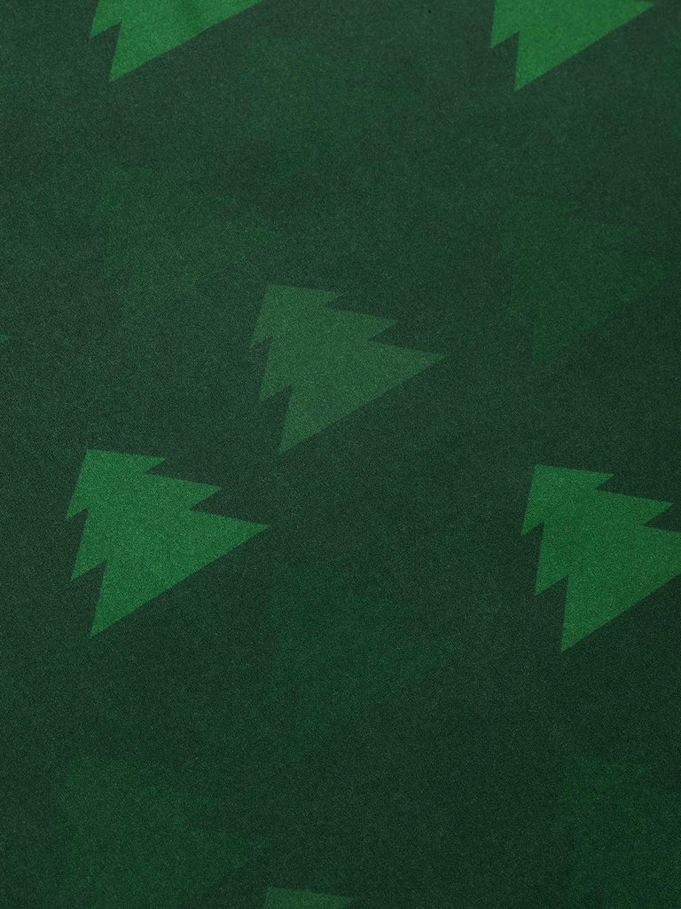 Green 1930s Christmas Tree Suspender Fishtail Dress: timeless style reimagined