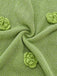 Green 1930s Crochet Knit Cover-Up Dress - vintage dress, retro fashion for vintage lovers