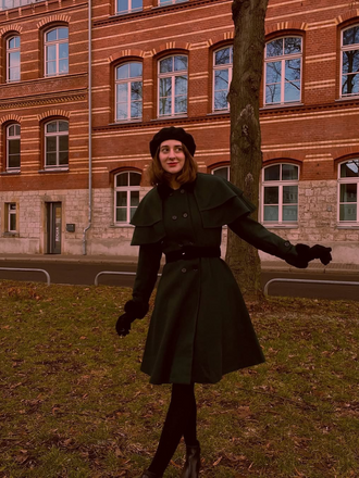 1930s DoubleBreasted Belted Coat With | 1930s | vintage outerwear, retro jacket