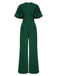 1930s Solid VNeck Jumpsuit | 1930s | vintage romper, retro jumpsuit