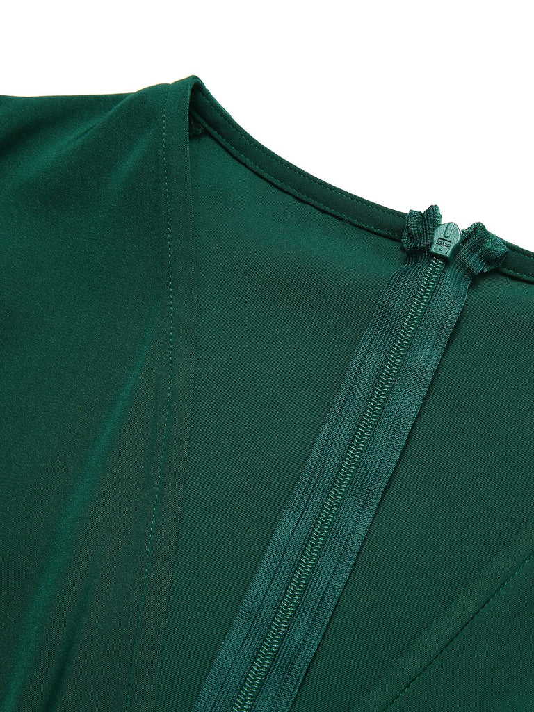 1930s Solid VNeck Jumpsuit | 1930s | vintage romper, retro jumpsuit