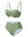 1940s Petal Edge Polka Dots | 1940s | vintage swimsuit, retro beachwear