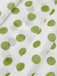 Green 1940s Schiffon Polka Dots Skirt — because 1940s glamour deserves an encore