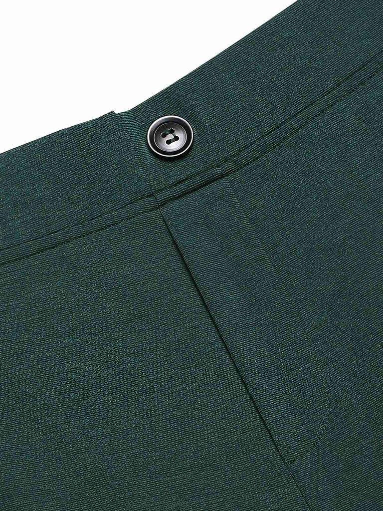Green 1940s Solid Lapel One Button Suit, vintage fashion, retro style - perfect for women who love vintage and retro fashion